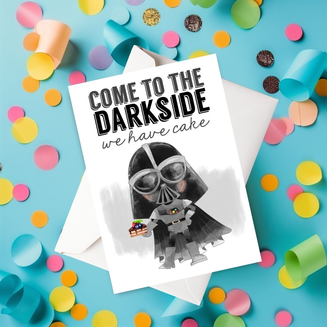 From A Galaxy Far Far Away Greeting Cards Blank All Occasion Set