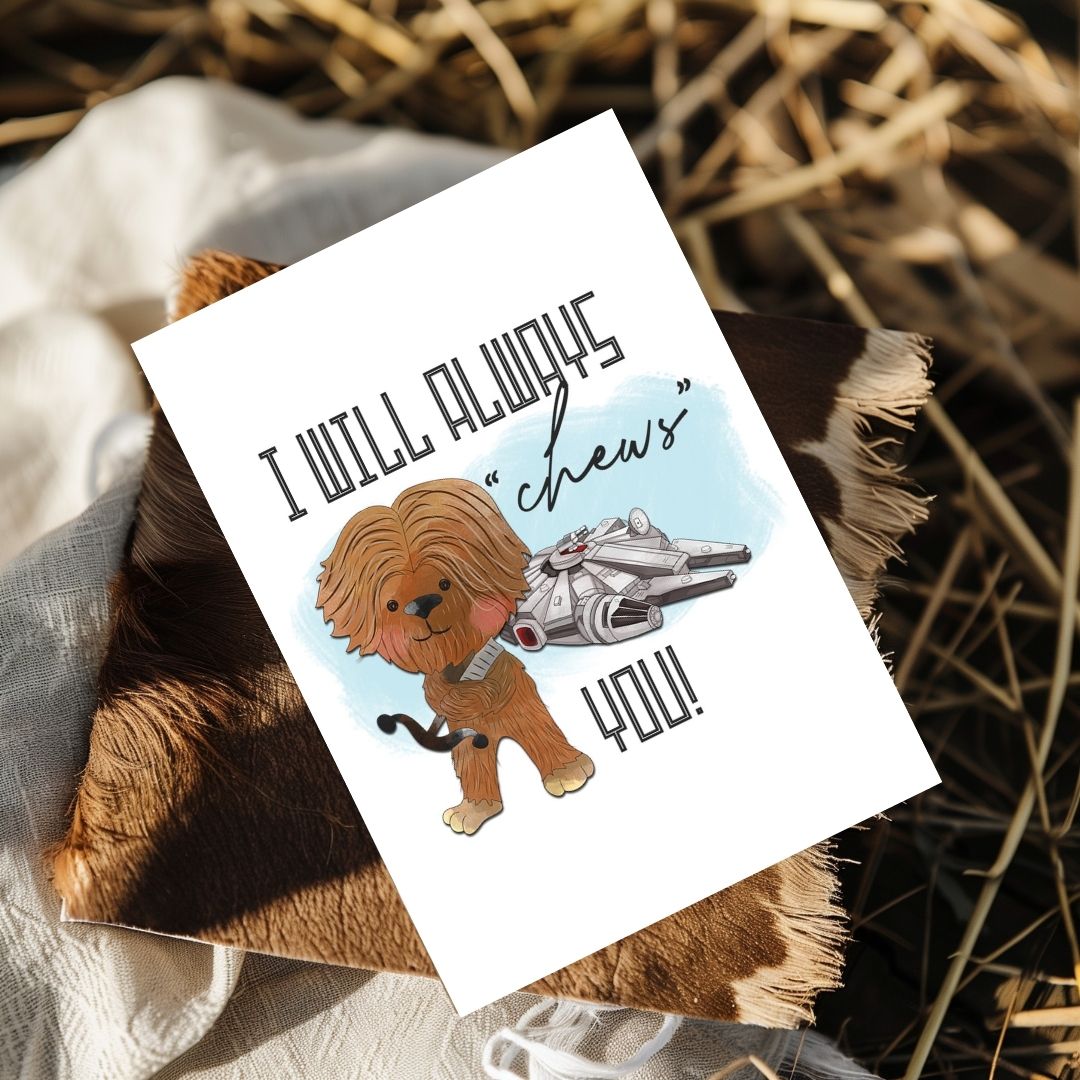 From A Galaxy Far Far Away Greeting Cards Blank All Occasion Set