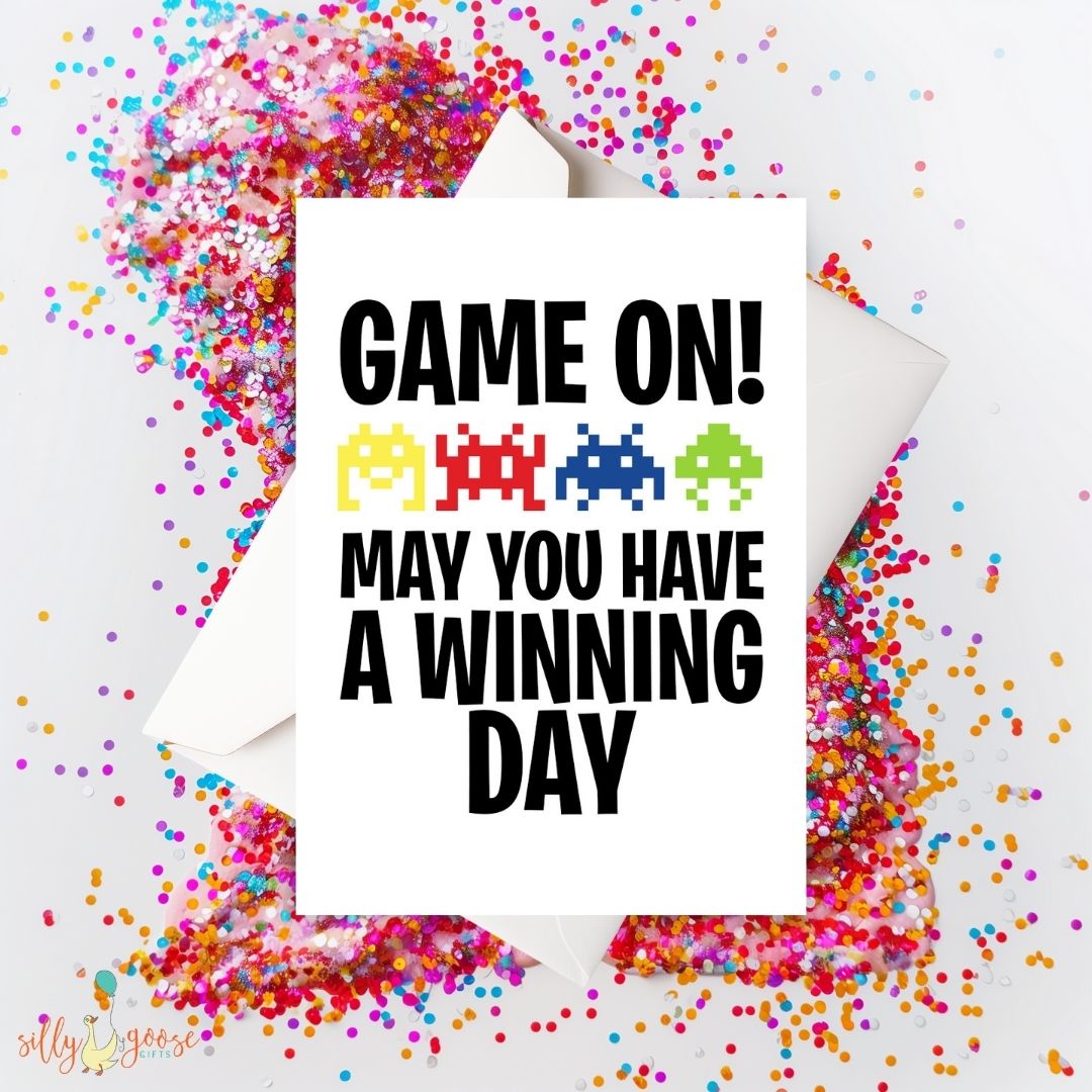 Greeting Cards For Your Video Gamer Everyday Blank Set