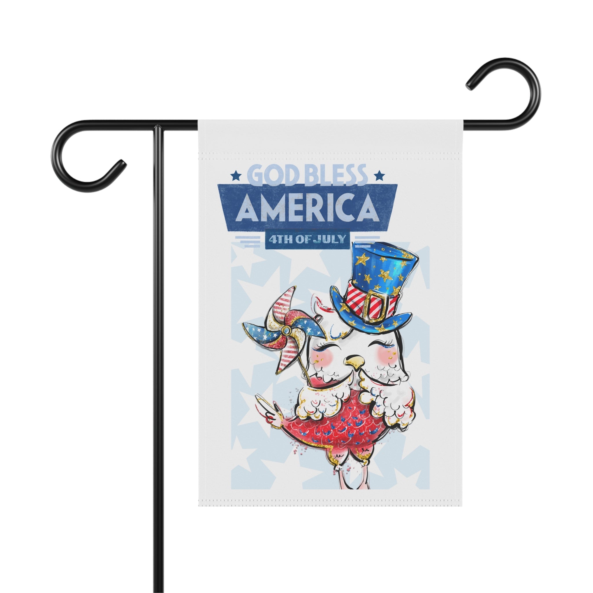 Funny & punny garden flags — witty wordplay & humorous yard decor
