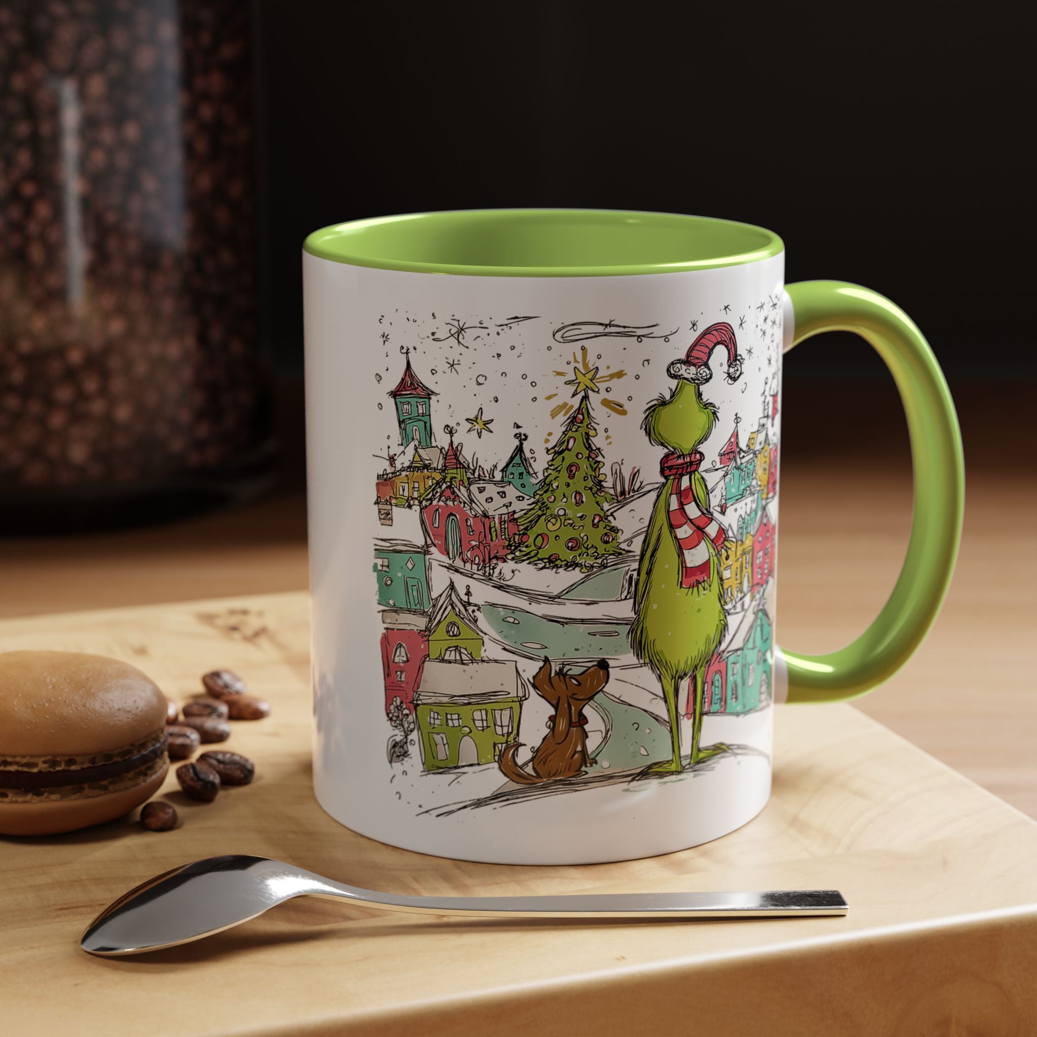 Welcome to Snowy Christmas Town Holiday Coffee Mug (11/15 oz)