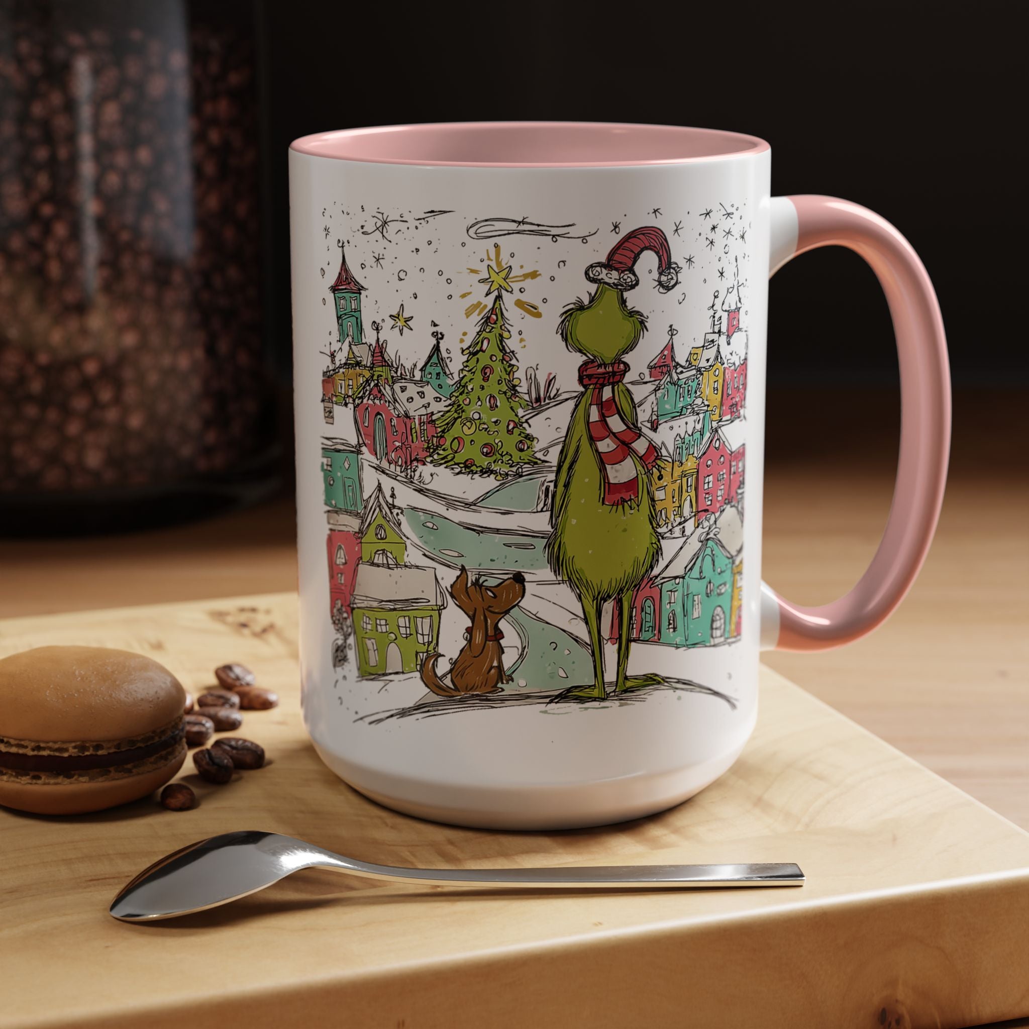 Welcome to Snowy Christmas Town Holiday Coffee Mug (11/15 oz)