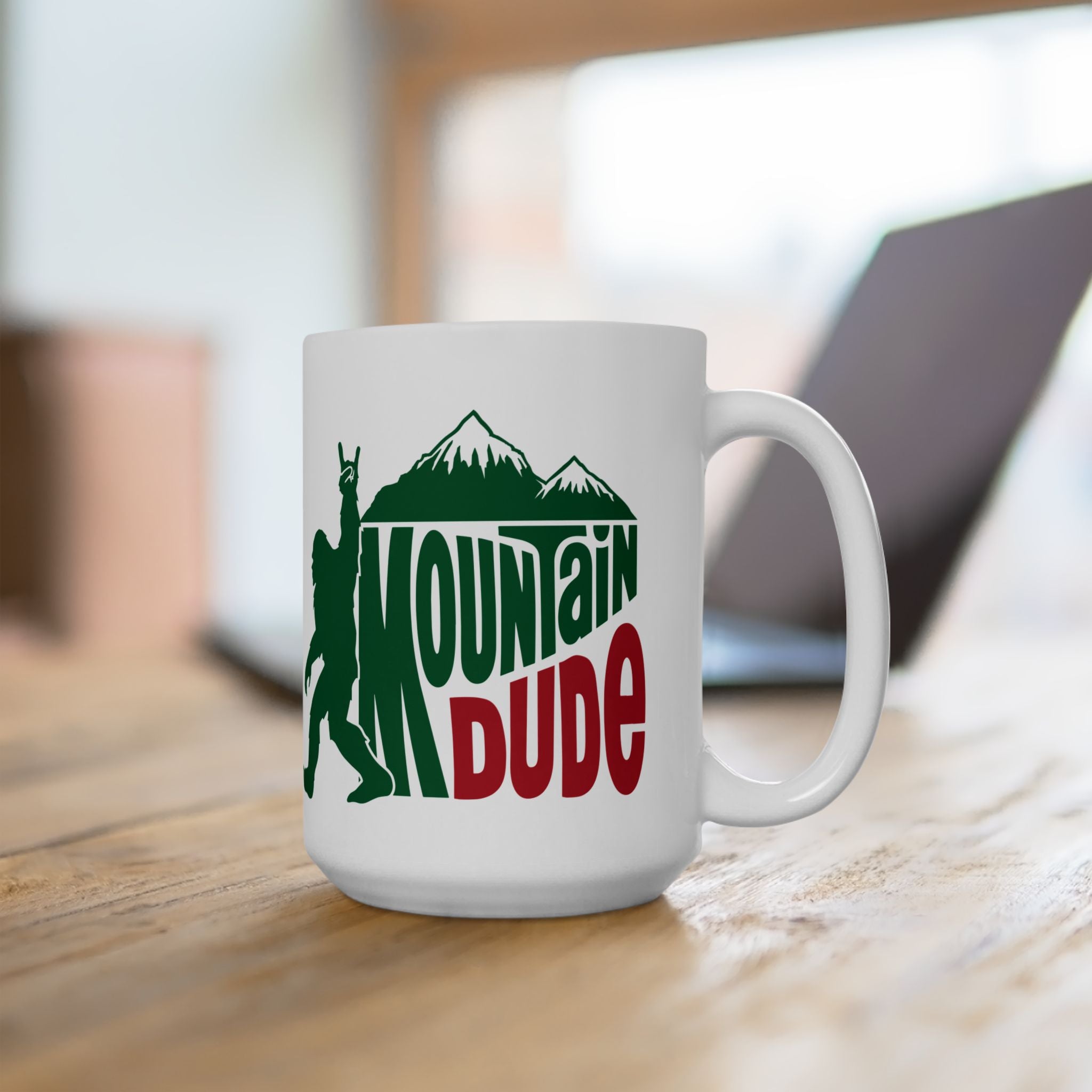 Mountain Dude – Funny Bigfoot Coffee Mug (11oz, 15oz)