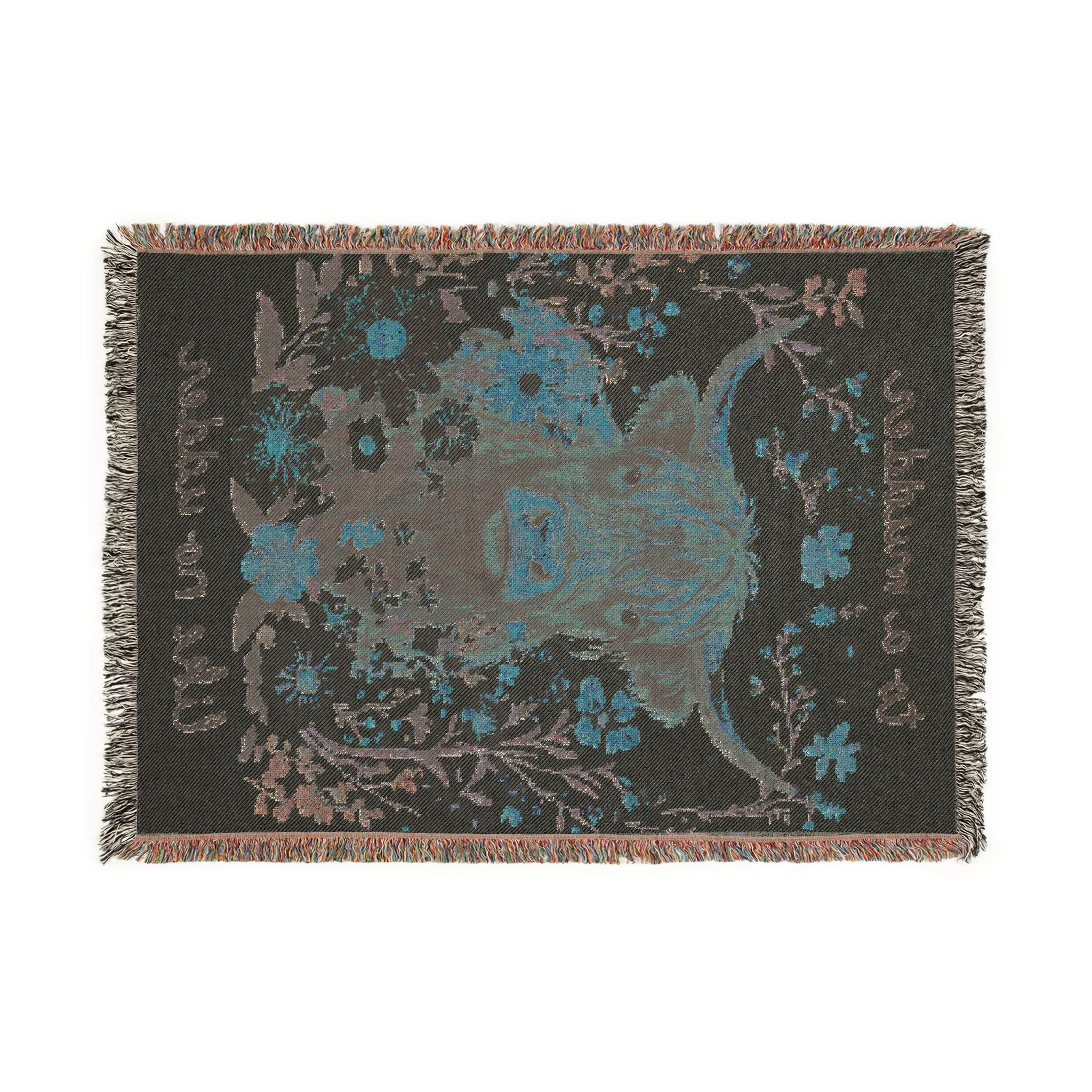 Highland Cow Woven Blanket "To A Mudder Like No Udder" Funny Mother's Day Gift