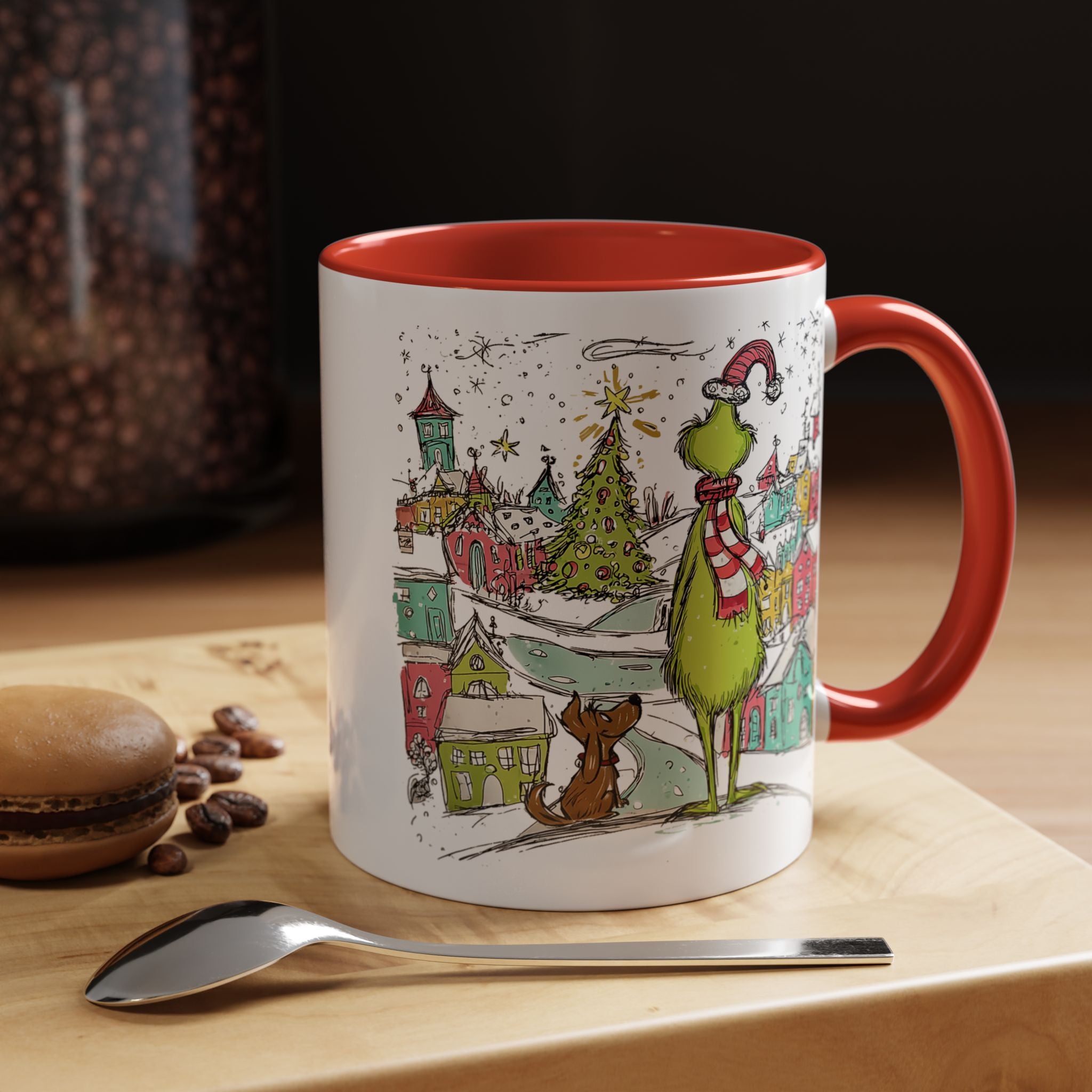 Welcome to Snowy Christmas Town Holiday Coffee Mug (11/15 oz)
