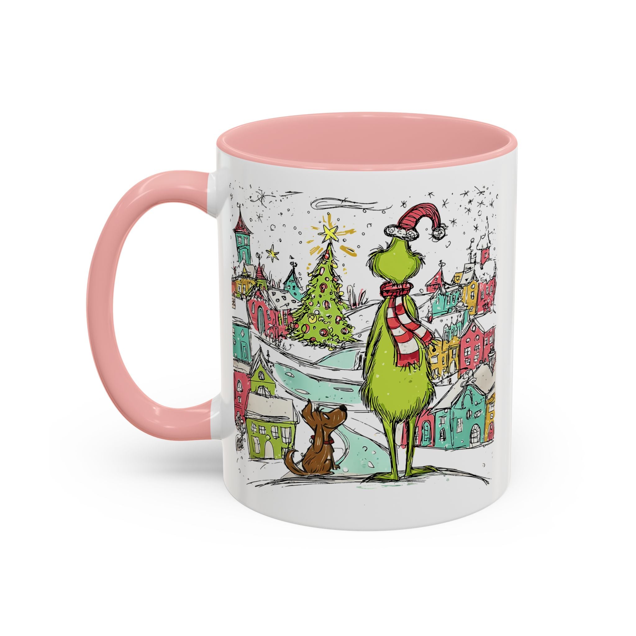 Welcome to Snowy Christmas Town Holiday Coffee Mug (11/15 oz)