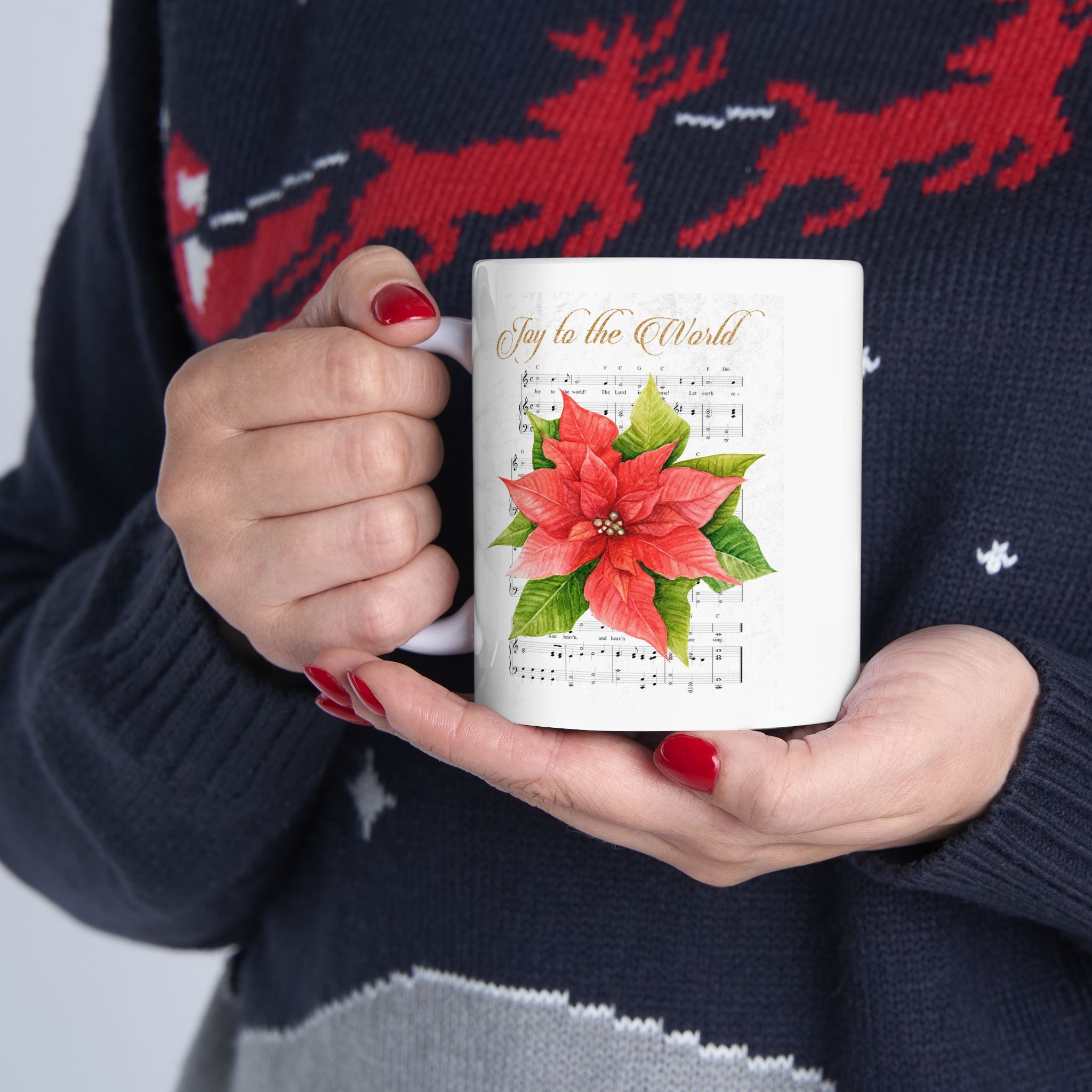 Joy to the World – Christian Christmas Coffee Mug (11oz, 15oz)
