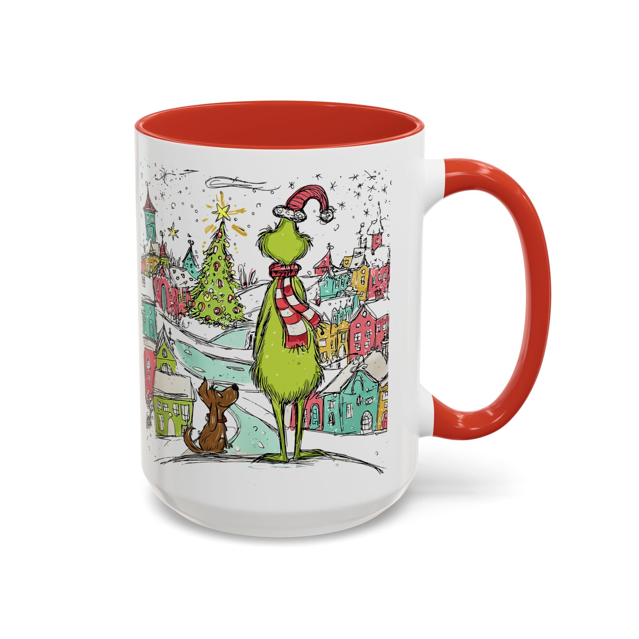 Welcome to Snowy Christmas Town Holiday Coffee Mug (11/15 oz)