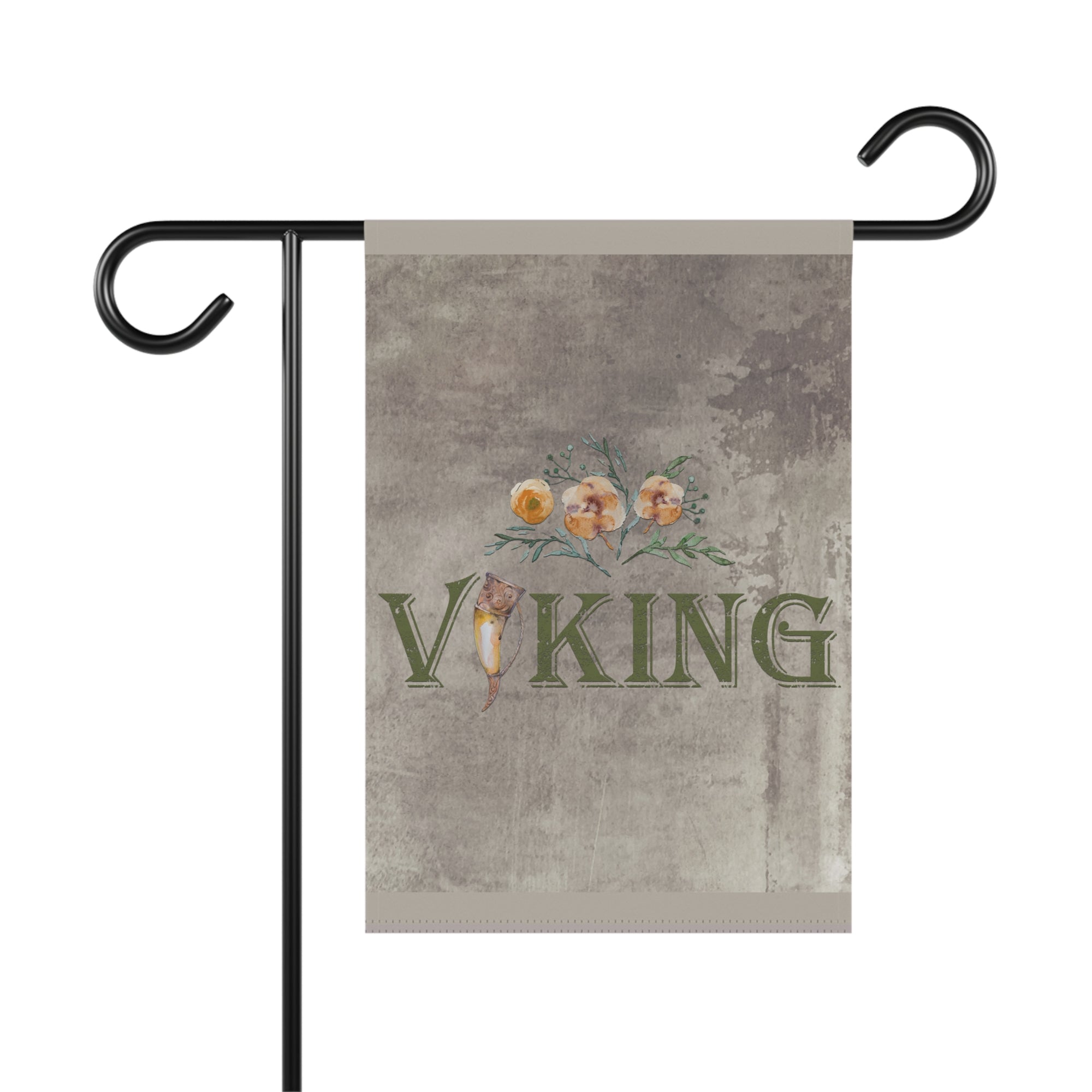 Are You A Viking Norse mythology garden flag with axe hammer and shield