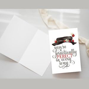 Magical Nanny Musical Greeting Cards - Set of 10 with Envelopes, Blank