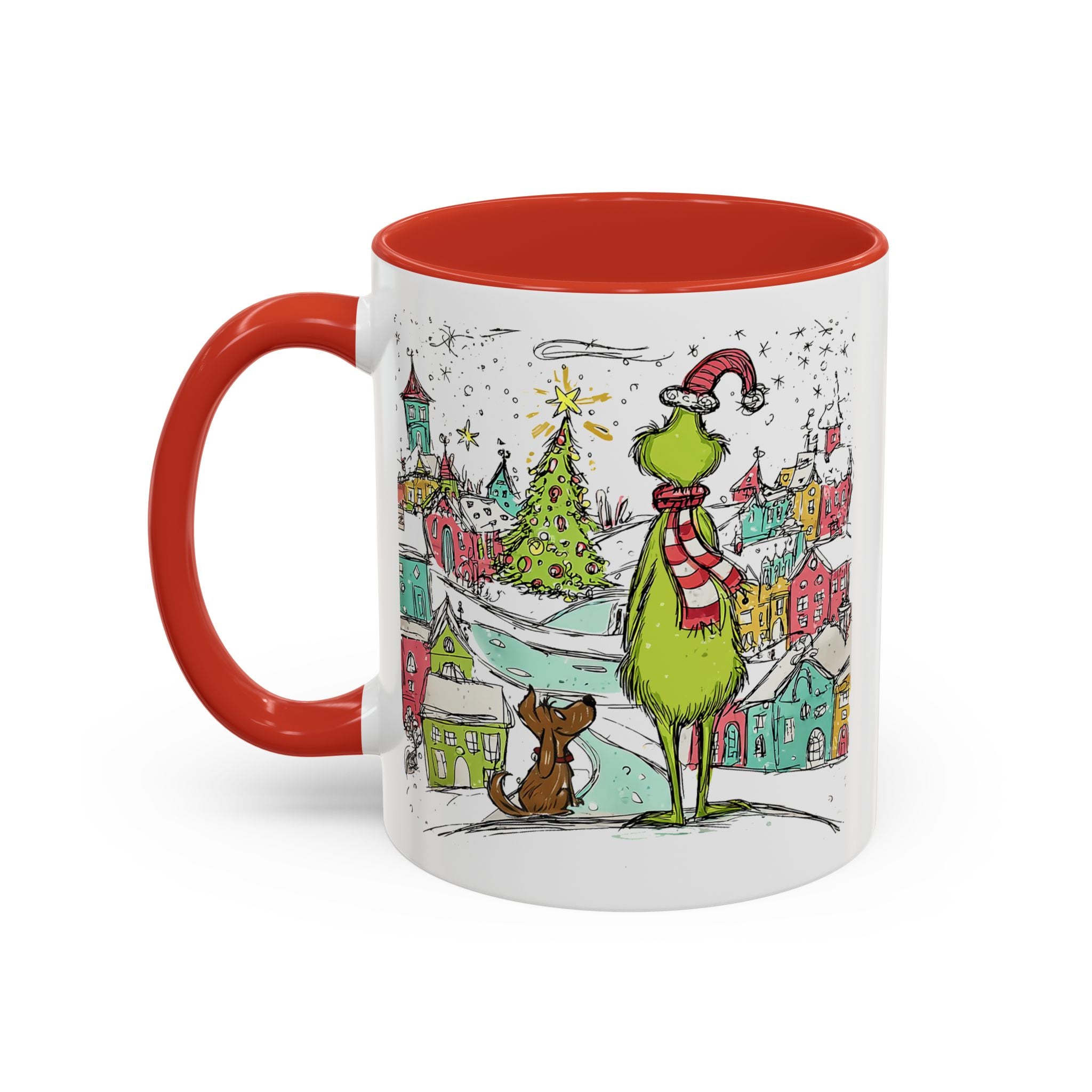 Welcome to Snowy Christmas Town Holiday Coffee Mug (11/15 oz)