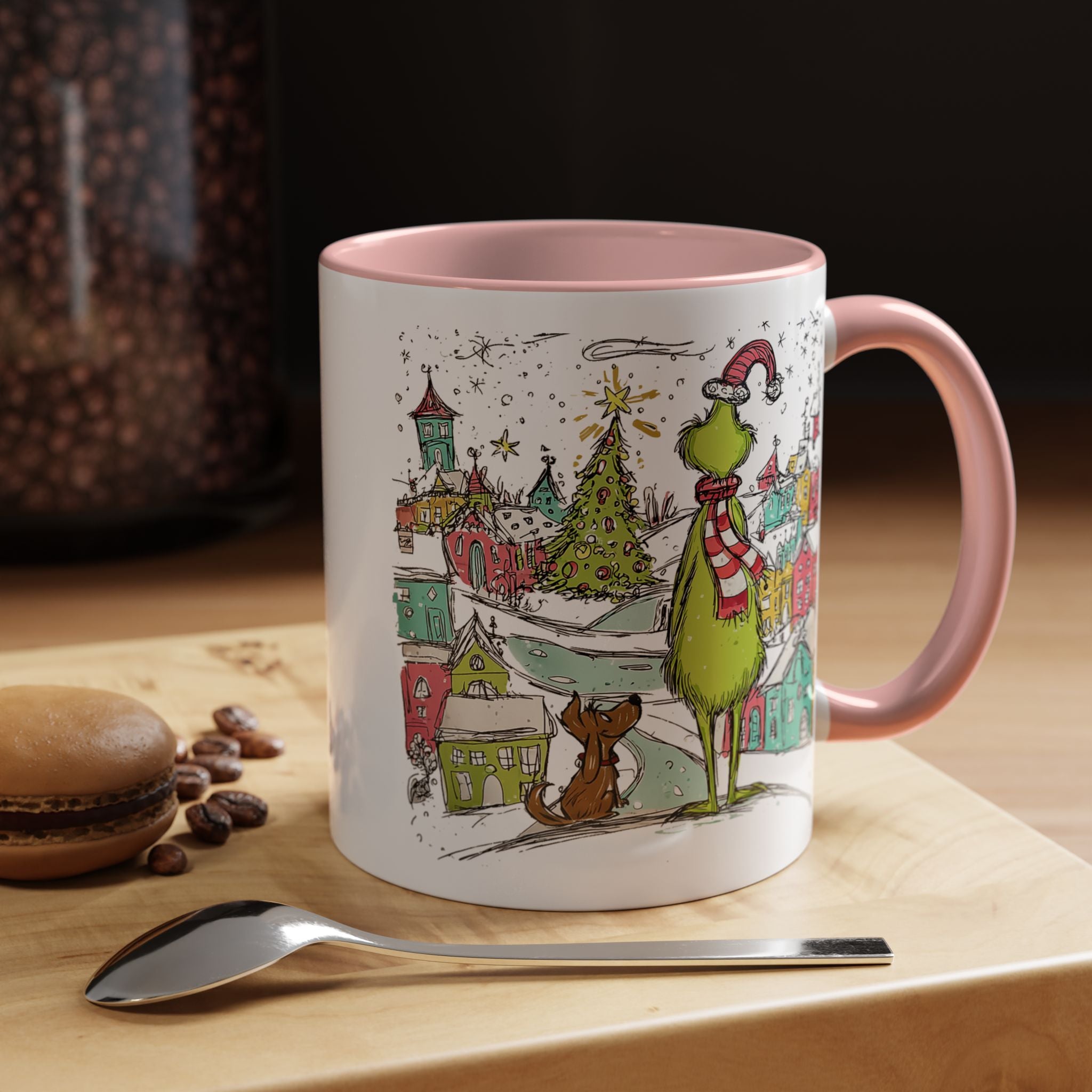 Welcome to Snowy Christmas Town Holiday Coffee Mug (11/15 oz)