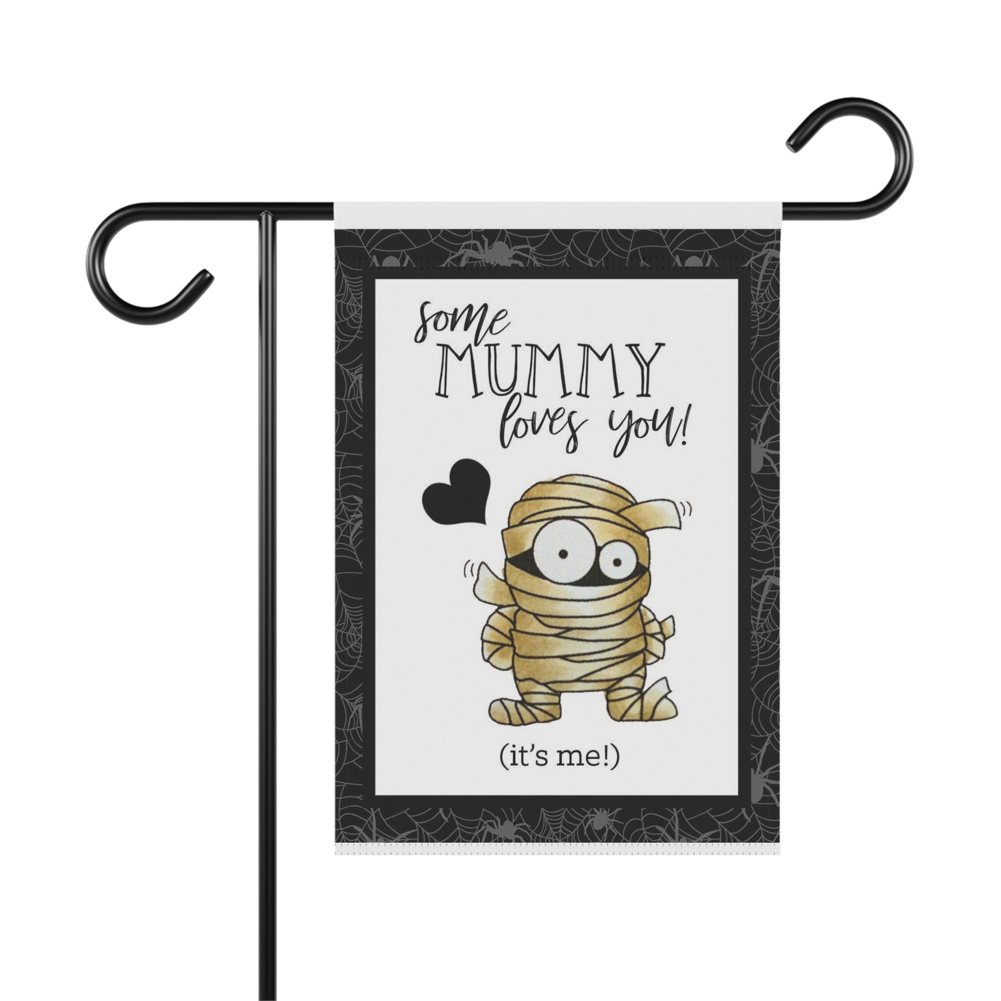 Some Mummy Loves You Halloween Garden Flag 12x18 – Funny Yard Decor