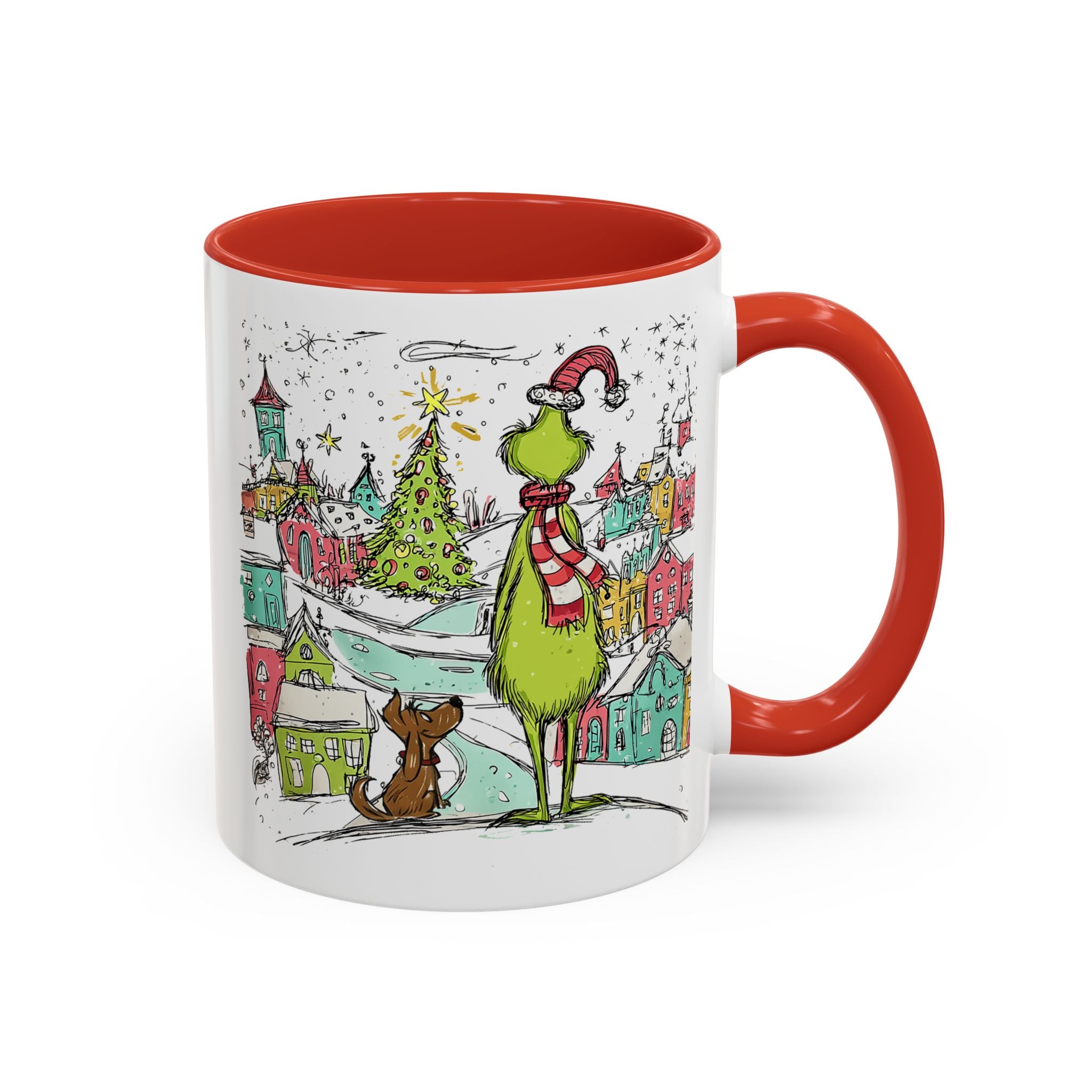 Welcome to Snowy Christmas Town Holiday Coffee Mug (11/15 oz)