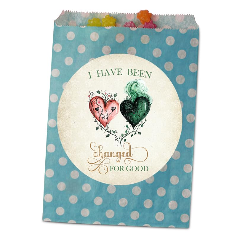 Witch Themed Thank You Party Favor Stickers - Set of 24