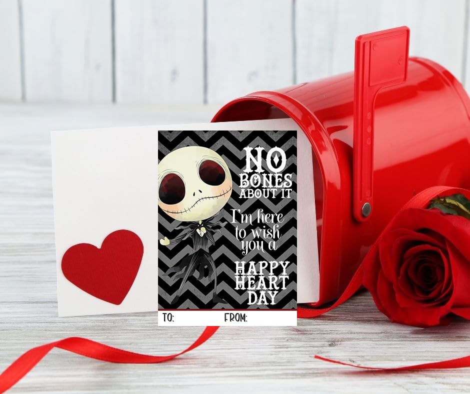 Spooky Dream Themed Valentine's Day Classroom Exchange Kids School Sharing Cards