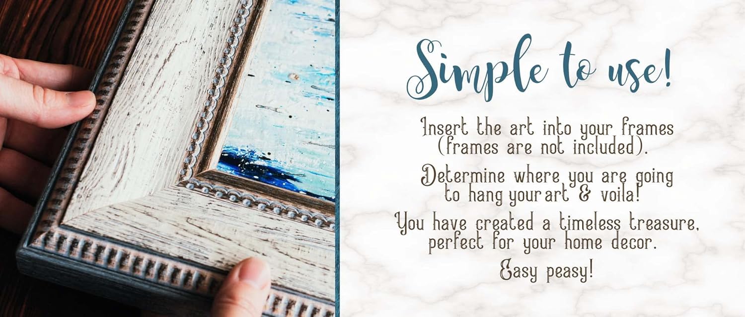 Football Themed Wall Art Decor Room Print Set