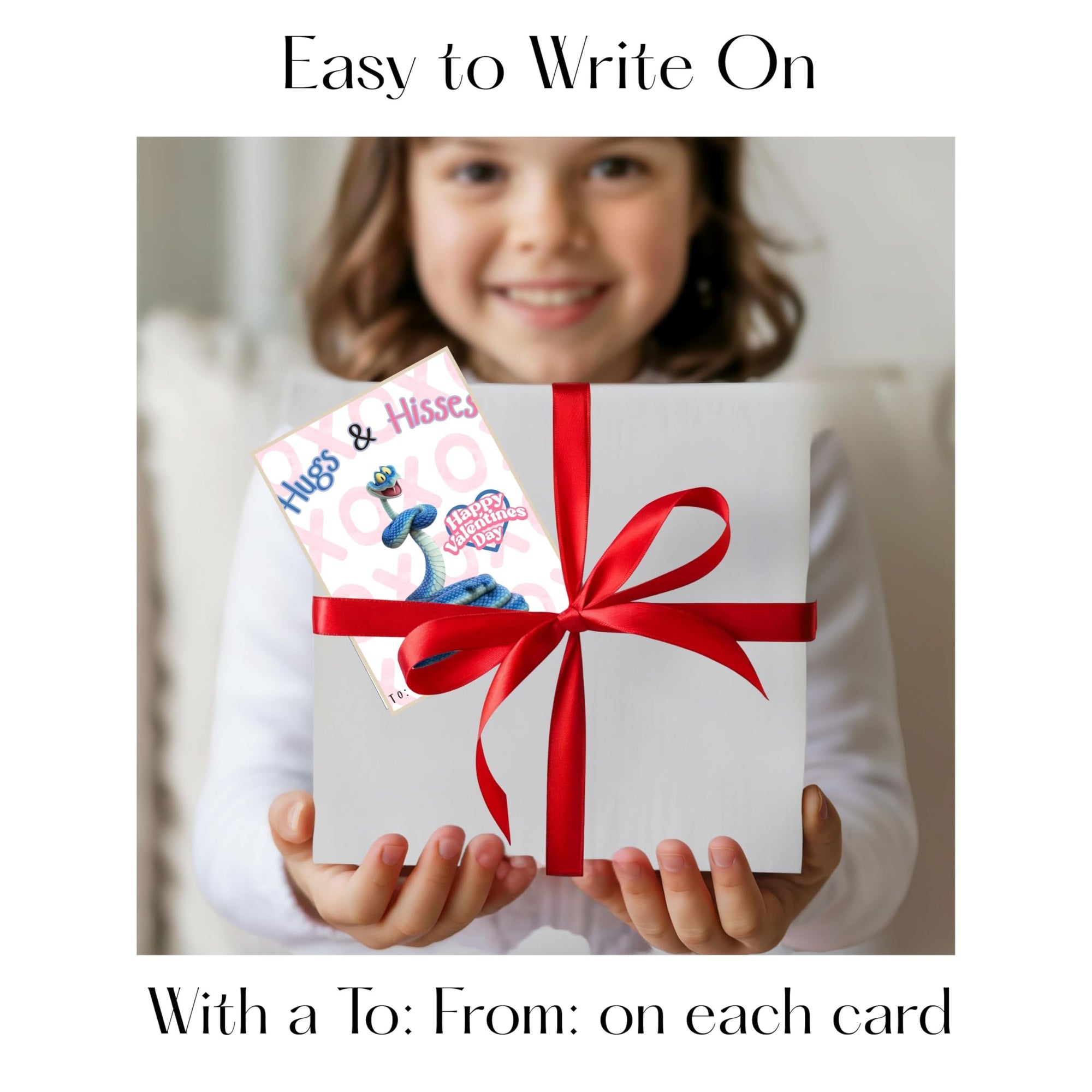 Zoo animal themed kids Valentine's Day classroom sharing cards set of 25