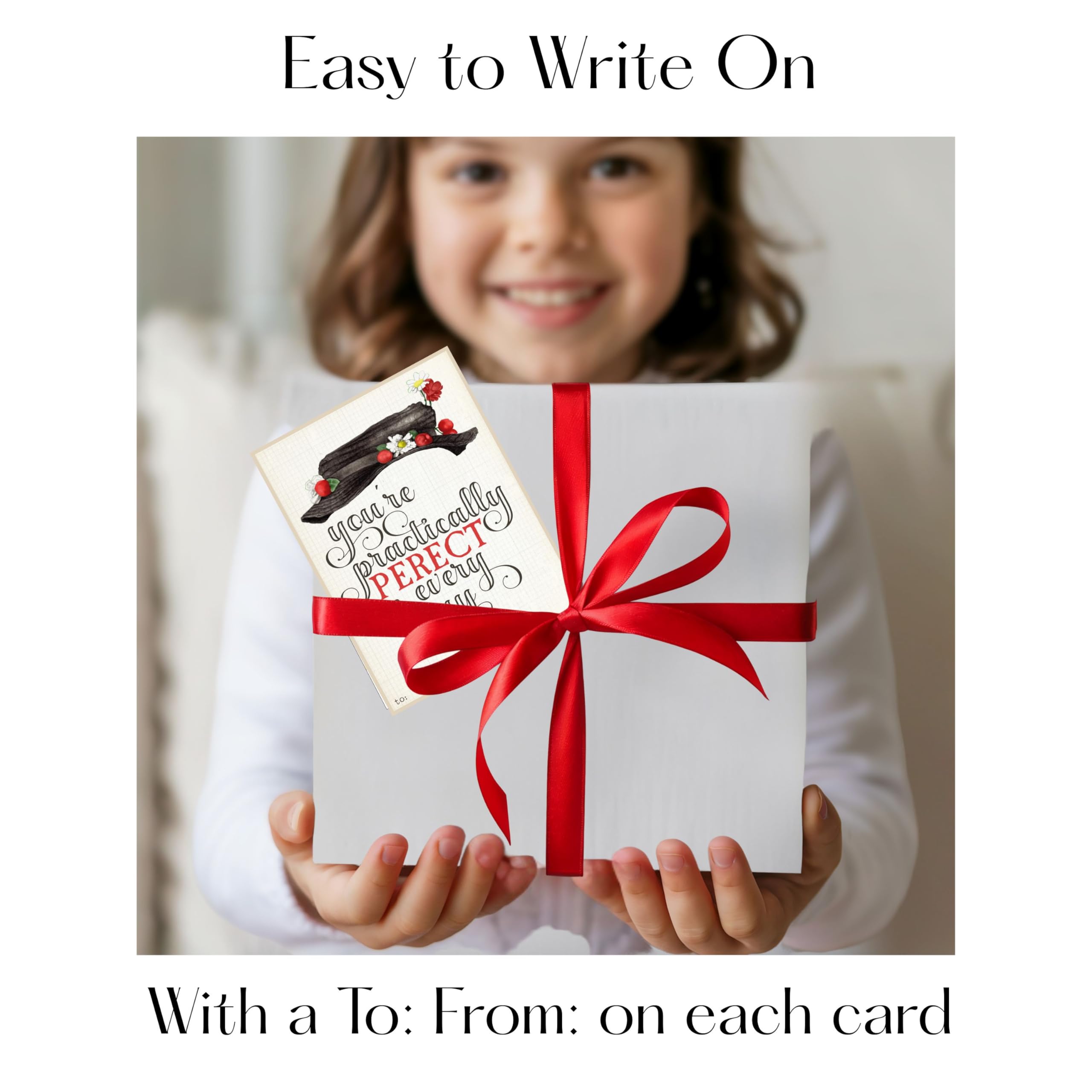 Magical Nanny Musical Themed Valentine's Day Classroom Sharing Cards (Set of 24)
