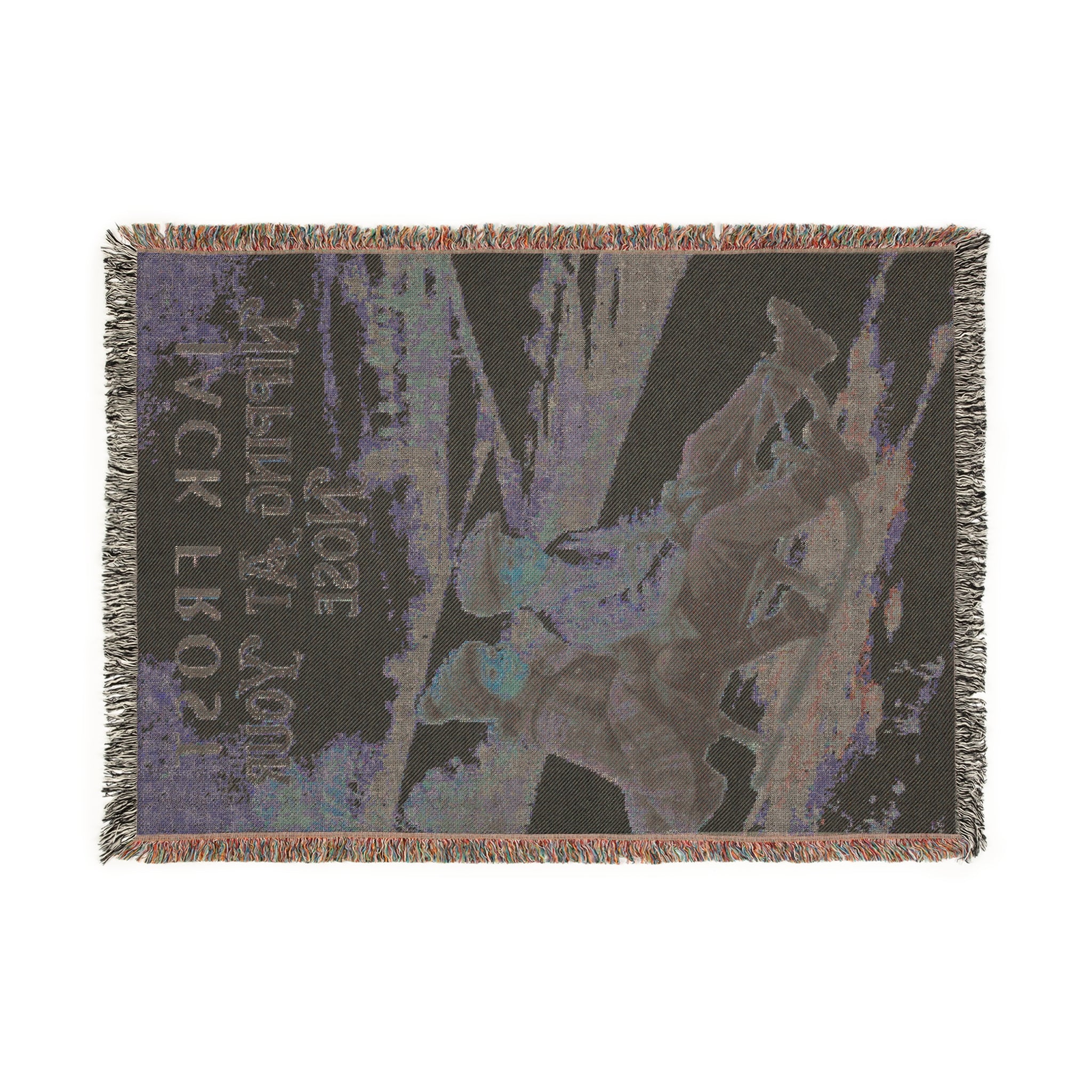 Jack Frost Nipping At Your Nose, Old World Christmas Heritage Style - Woven Blanket