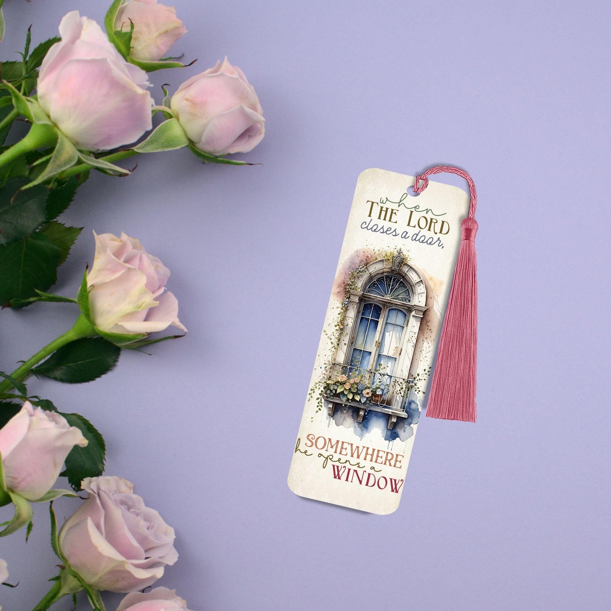 Musical Film Inspirational Bookmarks with Tassels - Set of 7 Page Markers