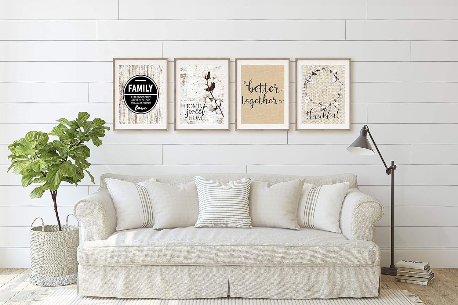 Home & Family Themed Room Wall Art Print Decor