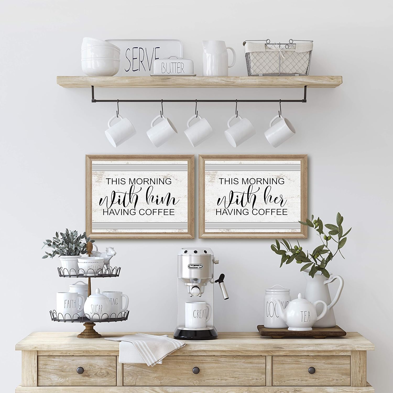 Home & Family Themed Room Wall Art Print Decor