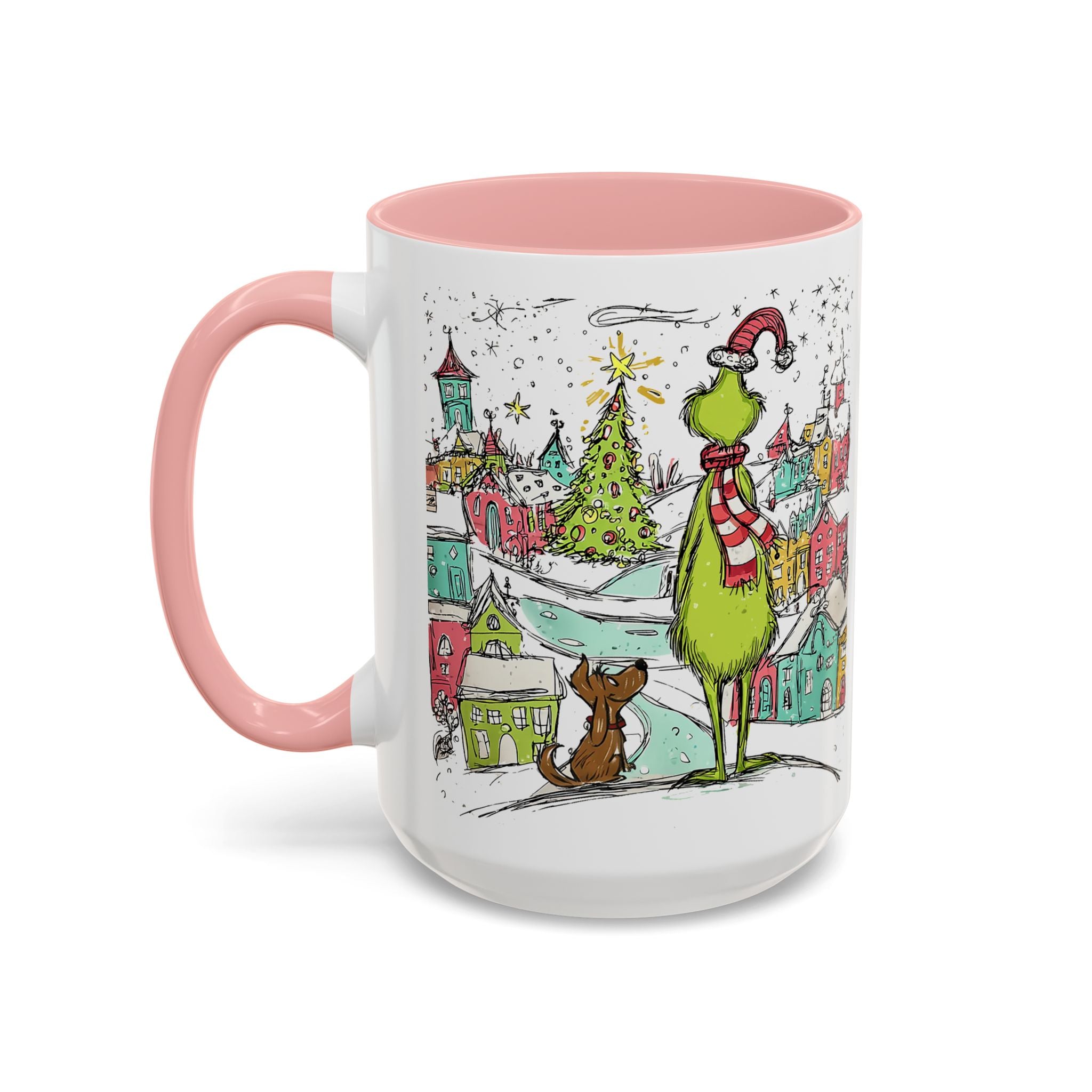 Welcome to Snowy Christmas Town Holiday Coffee Mug (11/15 oz)