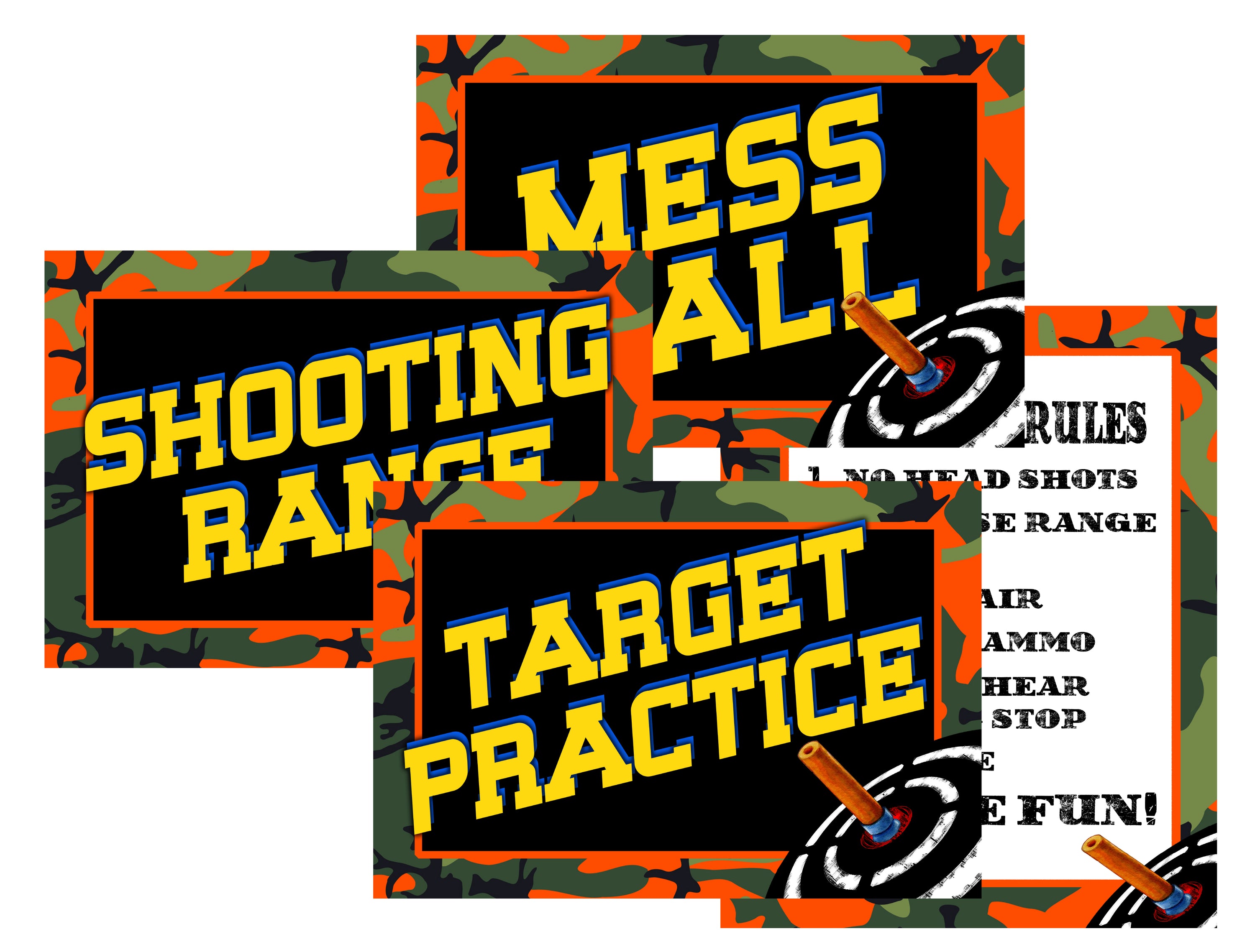 Dart Tag Party Bundle with Invitations & Decor