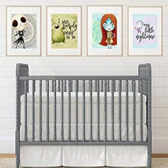 Nightmare Before Christmas Themed Character Wall Art Decor Baby Nursery