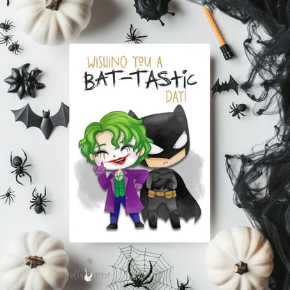 Superhero Greeting Card Set Blank All Occasion Assortment